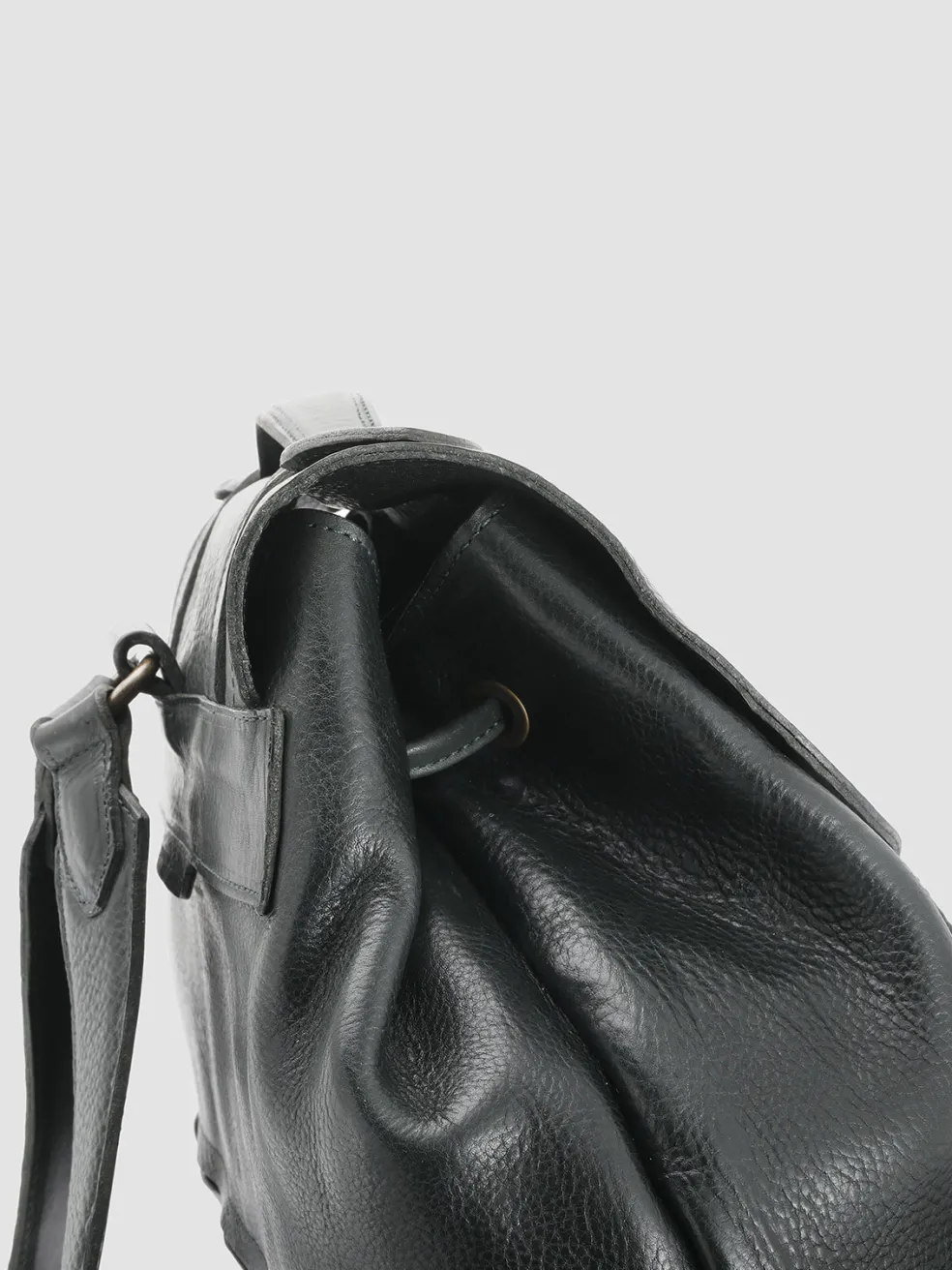 Flash Sale Officine Creative RARE 27 - Green Leather Backpack DEPHTS