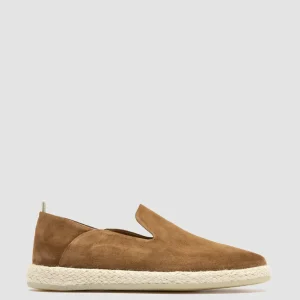 Store Officine Creative ROPED 002 - Brown Suede Loafer BIRRA