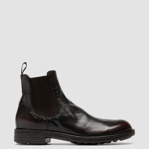 Sale Officine Creative SERGEANT 102 - Brown Leather Chelsea Boots OTTO/TM25                                         