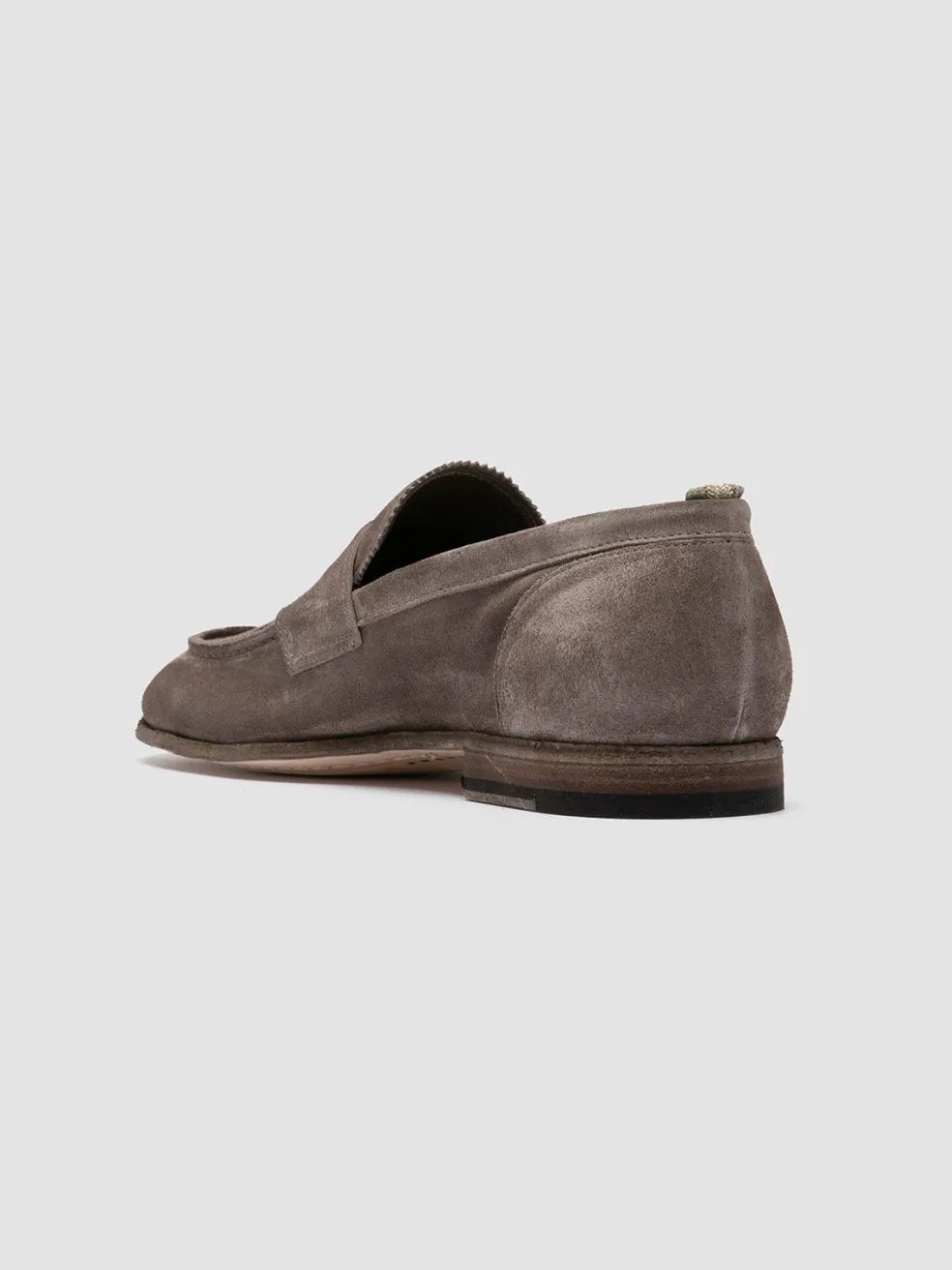 New Officine Creative SOLITUDE 001 - Taupe Suede Penny Loafers OTTER