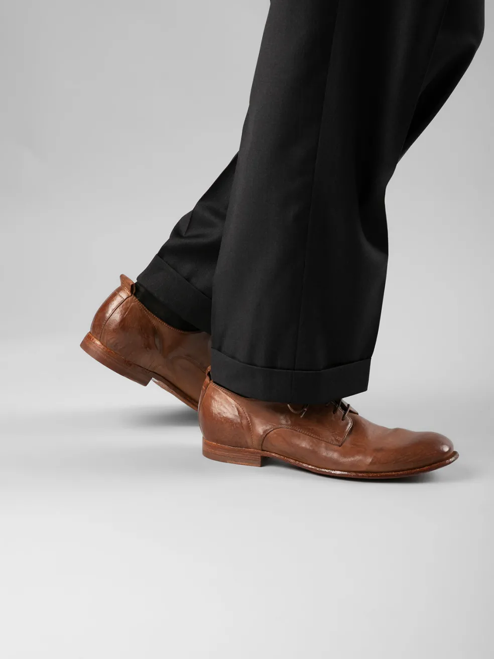 Fashion Officine Creative STEREO 003 - Leather Derby Shoes BLACK