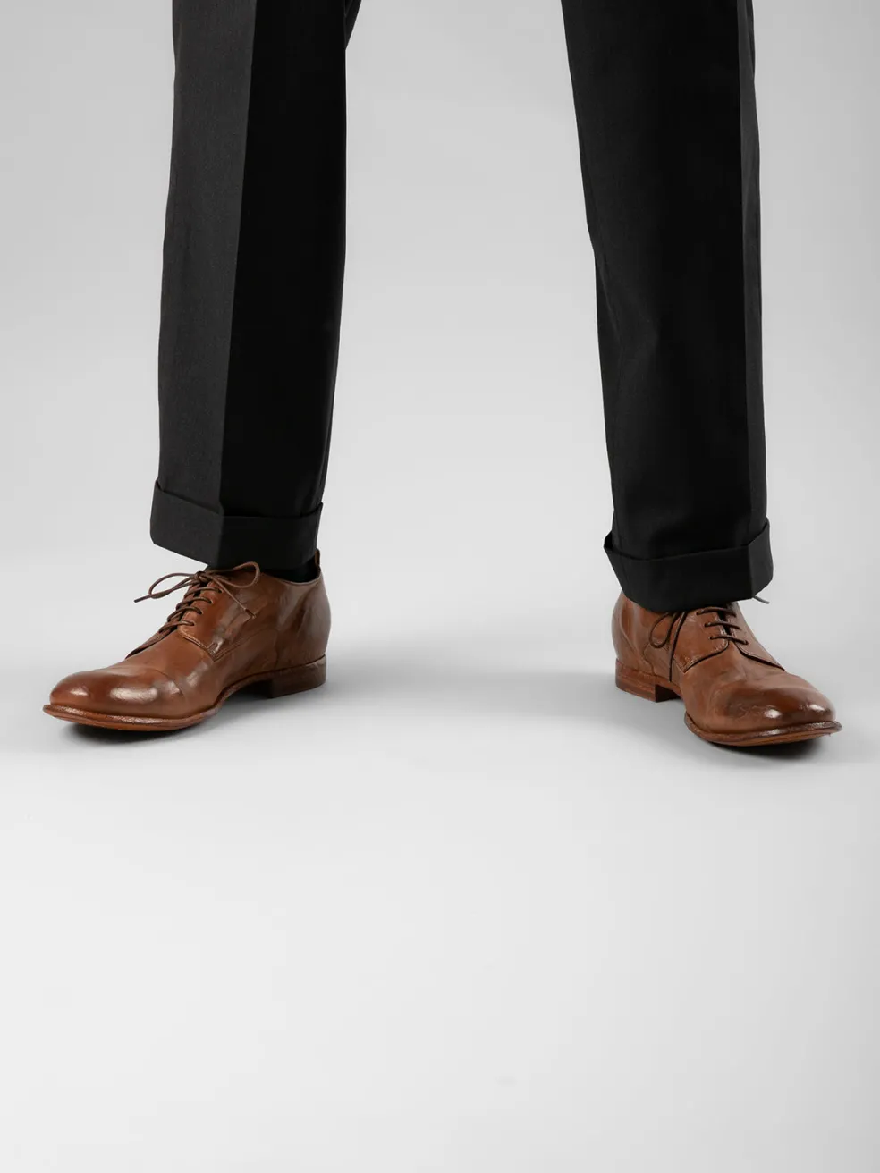 Fashion Officine Creative STEREO 003 - Leather Derby Shoes BLACK