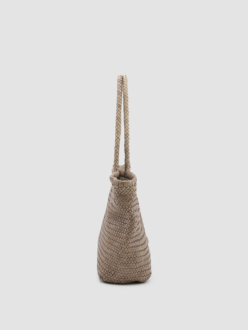 Hot Officine Creative SUSAN 01 - Taupe Leather Tot Bag NOUN