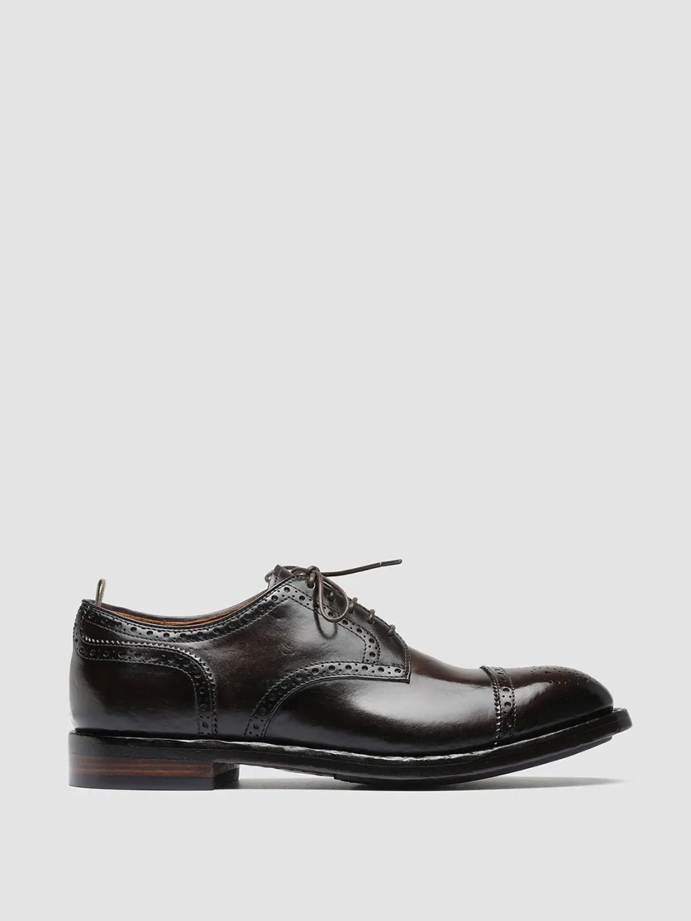 Cheap Officine Creative TEMPLE 003 - Leather Derby Shoes BROWN