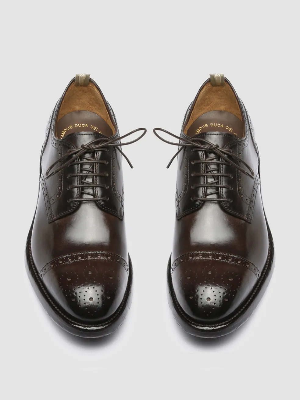 Cheap Officine Creative TEMPLE 003 - Leather Derby Shoes BROWN