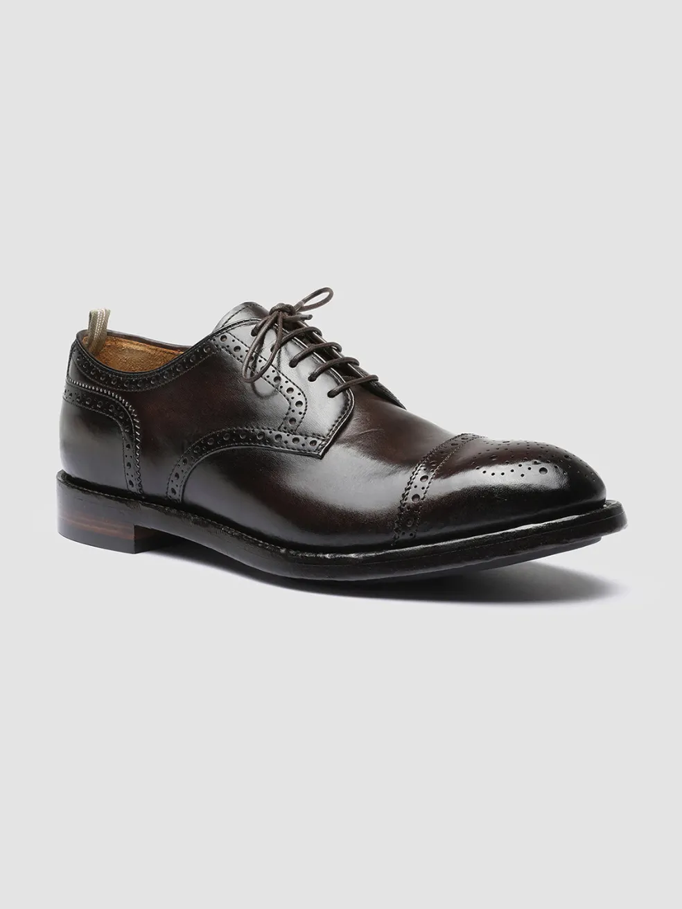 Cheap Officine Creative TEMPLE 003 - Leather Derby Shoes BROWN