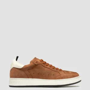 Best Sale Officine Creative THE ANSWER 102 - Brown Nubuck Low Top Sneakers BALTIC AMBER/TOFU                                 