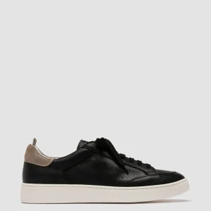 New Officine Creative THE DIME 001 - Black Suede Low Top Sneakers NERO/ANTILOPE
