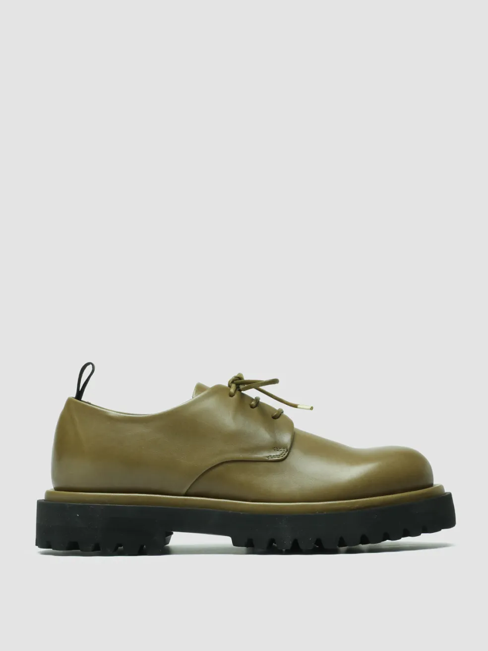 Best Officine Creative TONAL 100 - Leather Derby Shoes GREEN