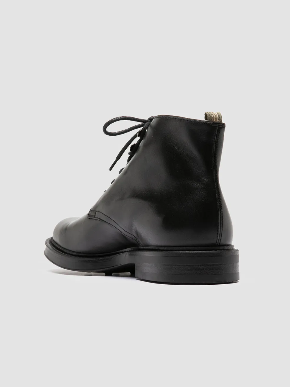 Discount Officine Creative UNIFORM 018 - Leather Boots BLACK