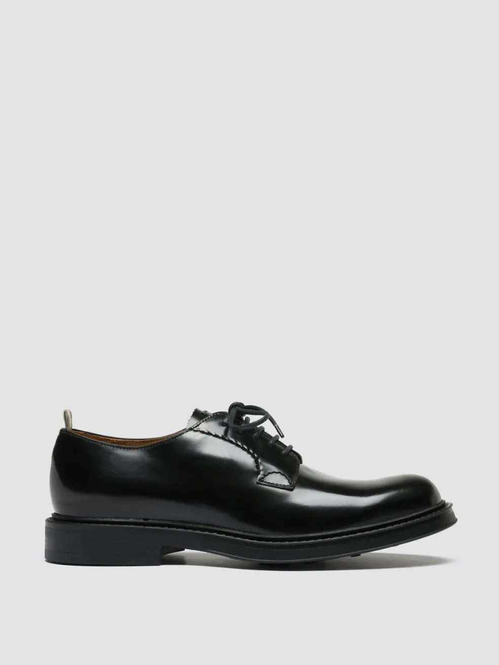 Best Officine Creative UNIFORM 003 - Leather Derby Shoes BLACK