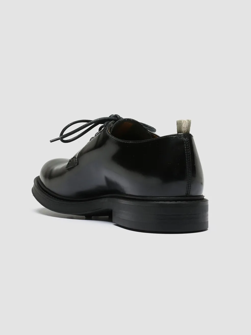 Best Officine Creative UNIFORM 003 - Leather Derby Shoes BLACK