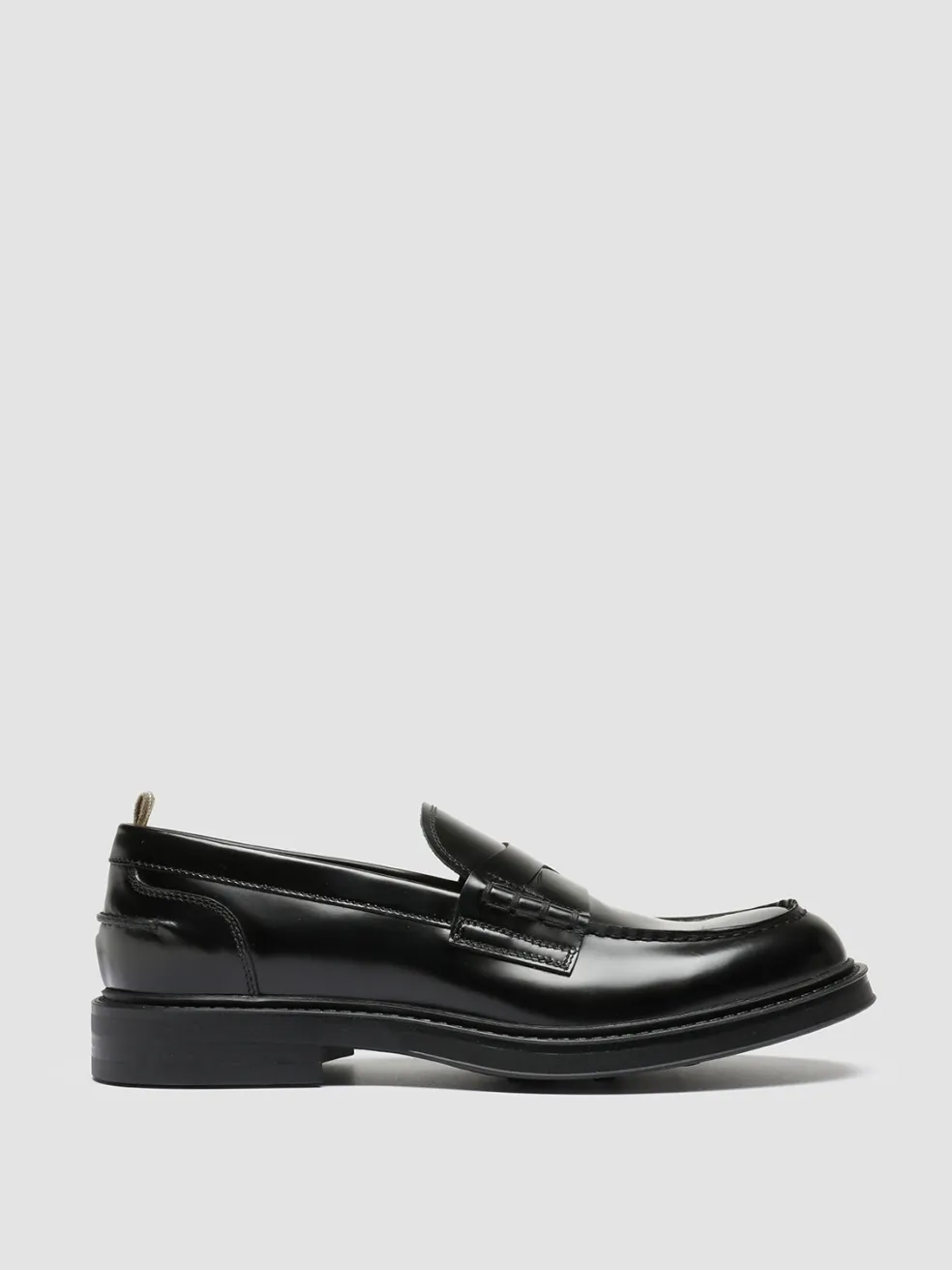 Store Officine Creative UNIFORM 001 - Leather Loafers BLACK
