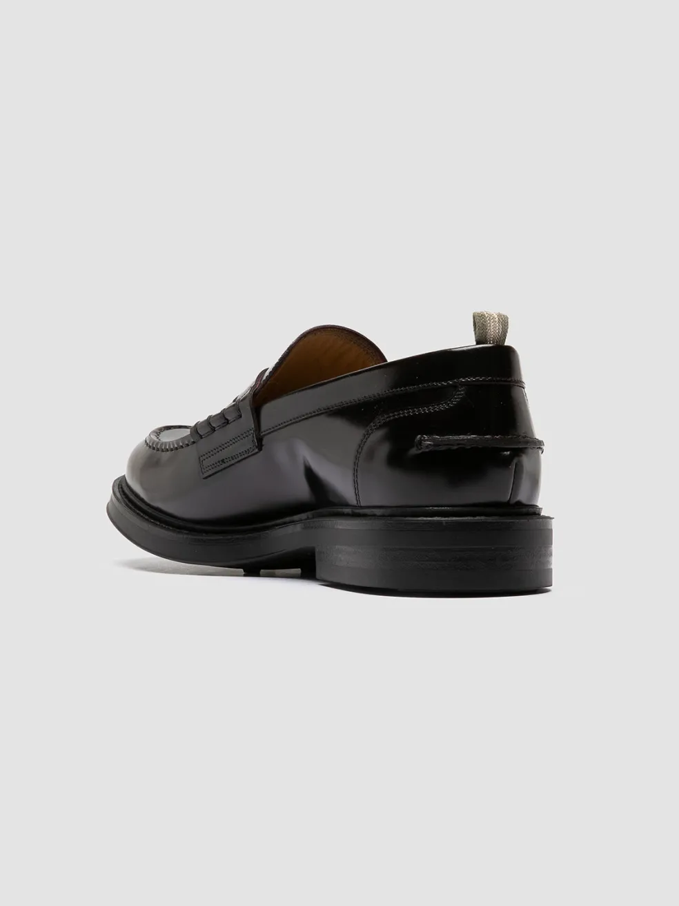 Cheap Officine Creative UNIFORM/001 - Leather Loafers BURGUNDY