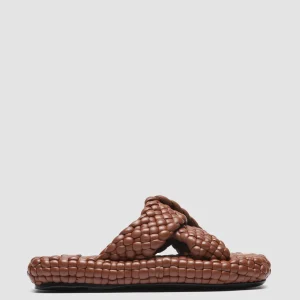Online Officine Creative WILLOW 001 - Brown Leather Sandals RHUM