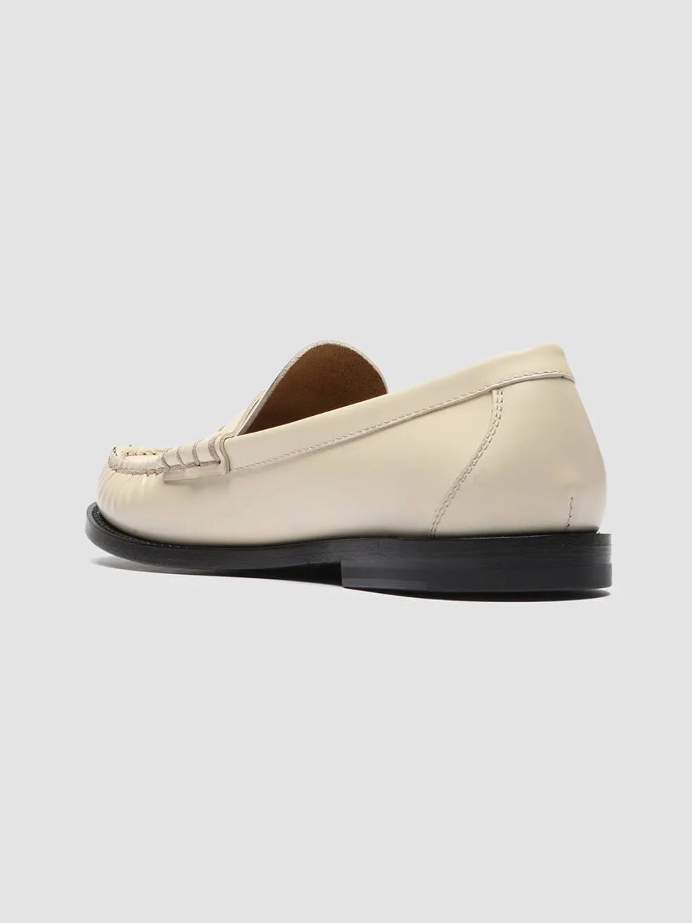 Flash Sale Officine Creative ZIVAGO 103 - Leather Penny Loafers IVORY